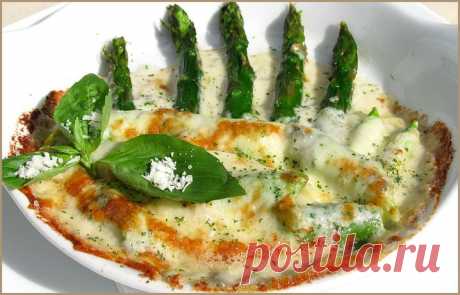Спаржа Горгонзола (Asparagus Gorgonzola), рецепт спаржи с фото, как приготовить спаржу - Пивной ресторан Бургомистр в центре Москвы