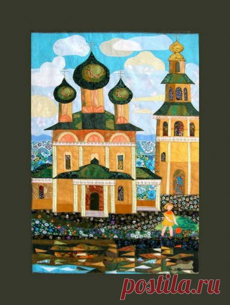 ЛОСКУТНЫЕ КАРТИНЫ ВАЛЕНТИНЫ МАКСИМОВОЙ ИЗ УГЛИЧА / Прочие виды рукоделия / Другие виды рукоделия