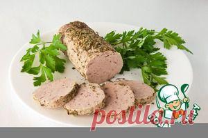 Колбаса домашняя свиная маложирная - кулинарный рецепт