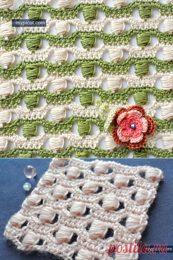 MyPicot | Free Crochet Stitch Patterns