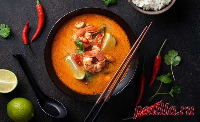 ТОП-5 самых популярных блюд тайской кухни.
Вы должны это попробовать!