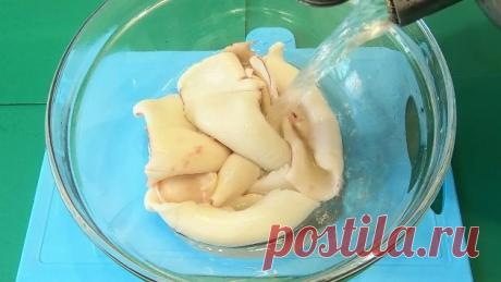 У меня ни один кальмар не пропадает: блюдо, которое хочется приготовить ещё (делюсь любимым рецептом салата из кальмаров) | Станислав Ручкин Пульс Mail.ru