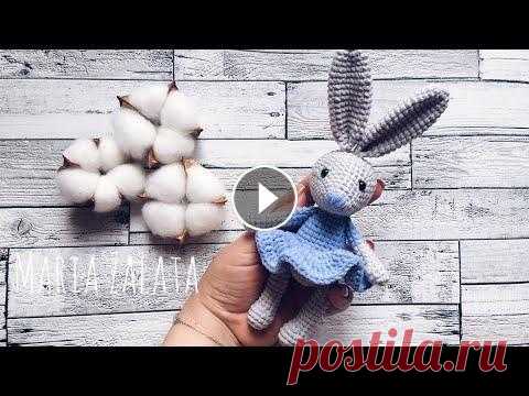 Мастер класс - Зайчик крючком / Пасхальный кролик крючком #вязаныйзайка #зайкакрючком #кроликкрючком #пасха Всем привет...