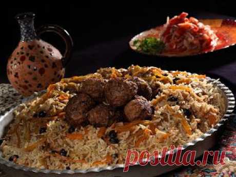 Самые вкусные рецепты: Плов с мясными фрикадельками (Гелак палав)