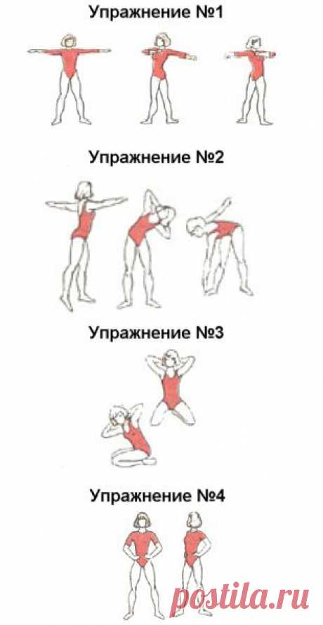 Простые упражнения для талии ФОТО » Спортивное видео. Упражнения для всех групп мышц на видео