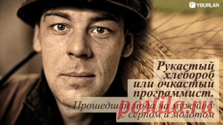 Рукастый хлебороб или очкастый программист / Психология статья