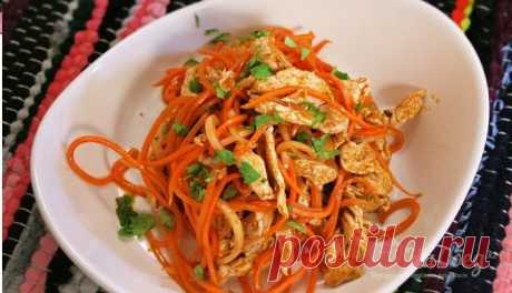 Корейские салаты - рецепты классических корейских салатов