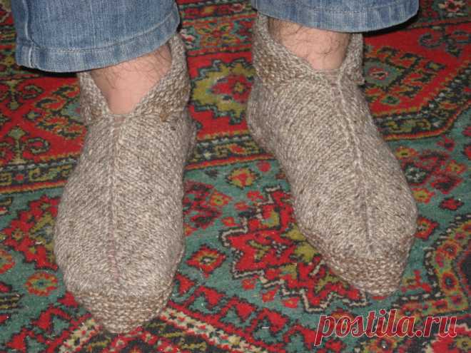 Тапотульки для дедульки