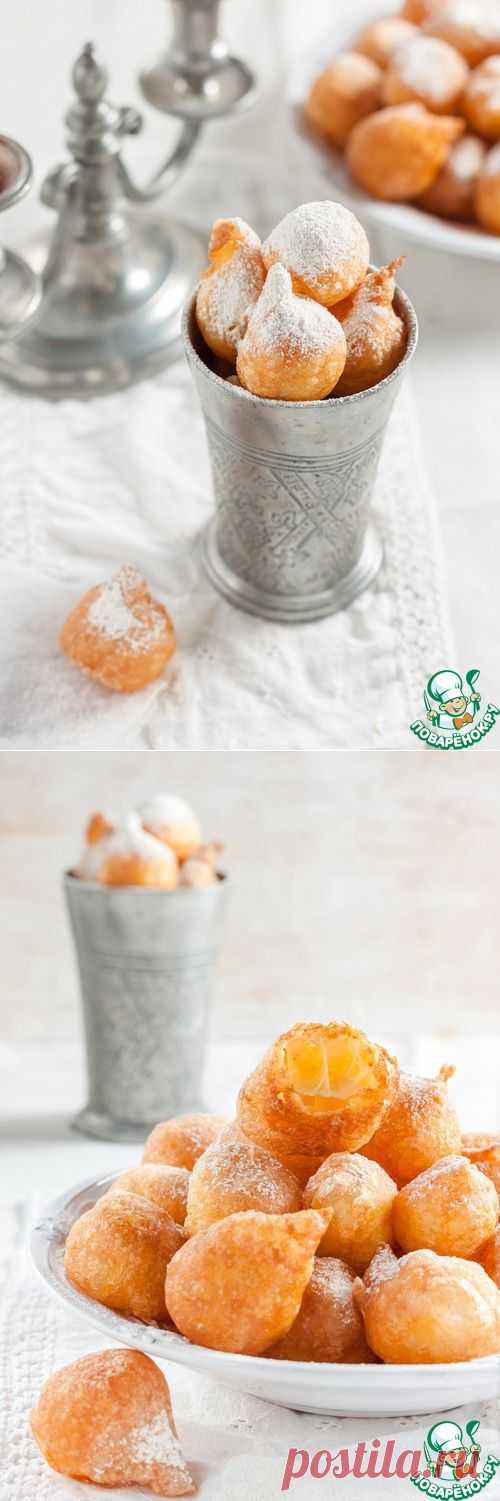 Французские заварные пончики "Пе-де-нонн" - кулинарный рецепт