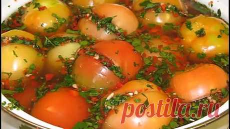 Квашеные помидоры - вкусное, полезное и необыкновенно приятное блюдо!