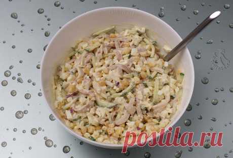 Салат из кальмаров с огурцом - рецепт с пошаговыми фото | ne-dieta