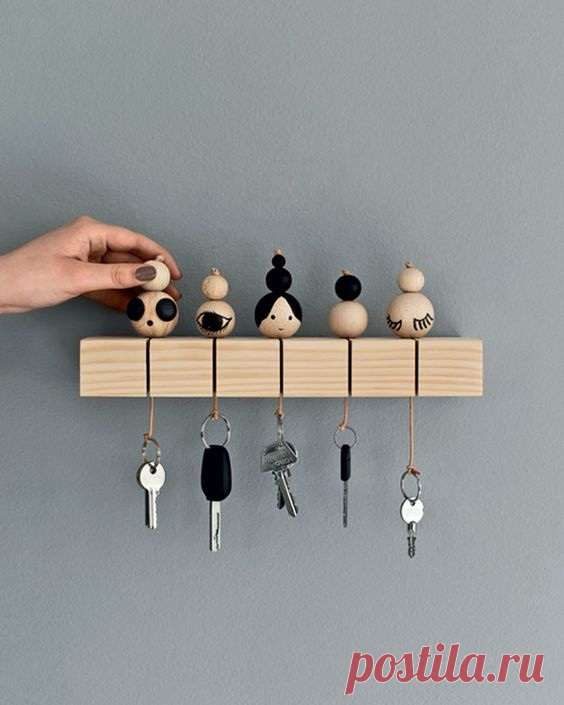 Прорезные ключницы (подборка) Модная одежда и дизайн интерьера своими руками