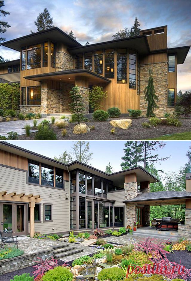 Extraordinary Modern Prairie Style Home Features... - Architecture & Design