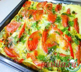 Кабачки в омлете – кулинарный рецепт