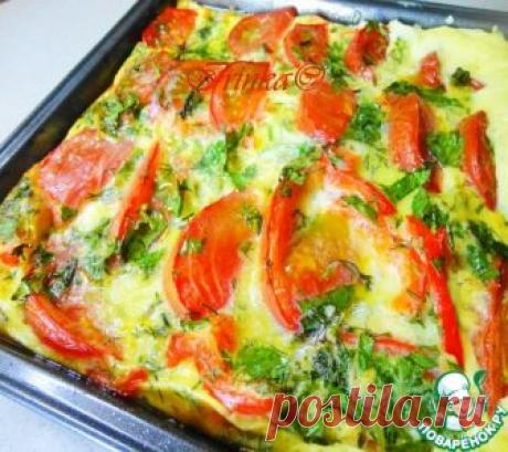 Кабачки в омлете – кулинарный рецепт