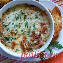 Жульен с курицей и грибами