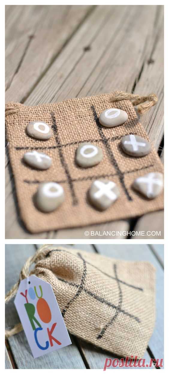 DIY KID CRAFT/GAME & PRINTABLE Tic-Tac-Toe is always a good idea! | Make It Yourself!