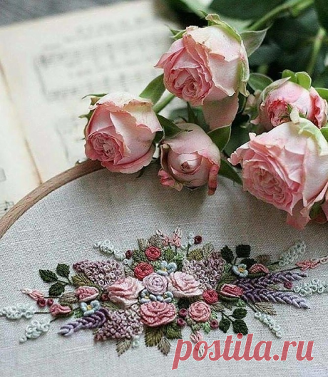 Очень красивая вышивка