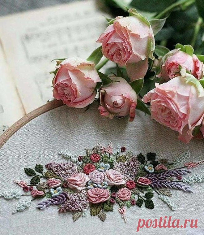 Очень красивая вышивка