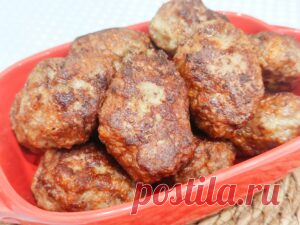 Котлеты мясные - Oбжорка Gluttony.ru
Самый лучший рецепт котлет, по версии моего мужа.