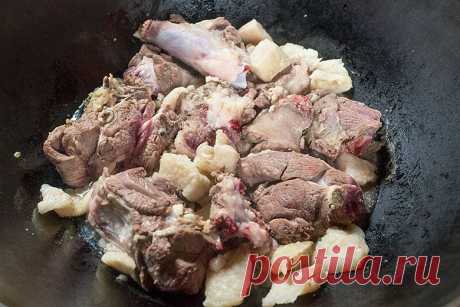 Коурма - мясо для длительного хранения от Сталика Ханкишиева