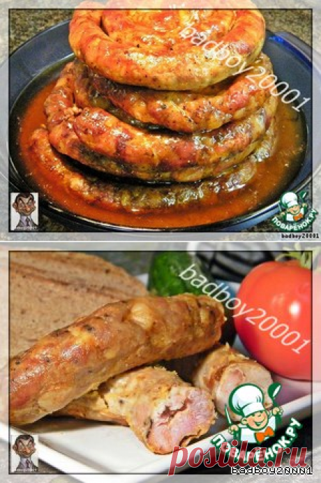 Правильная домашняя колбаса - кулинарный рецепт