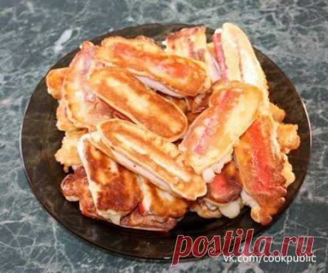 Крабовые палочки в кляре с сыром