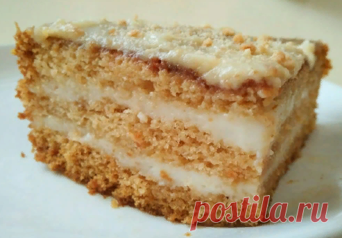 Простой медовик на скорую руку – пальчики оближешь. | Кулинарные рецепты | Яндекс Дзен