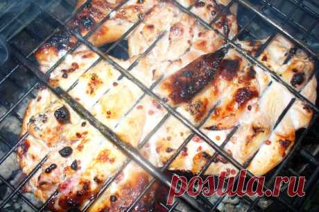 Кулинарная Академия Умных Хозяек: Курица в маринаде из ягод «Розовый вечер»