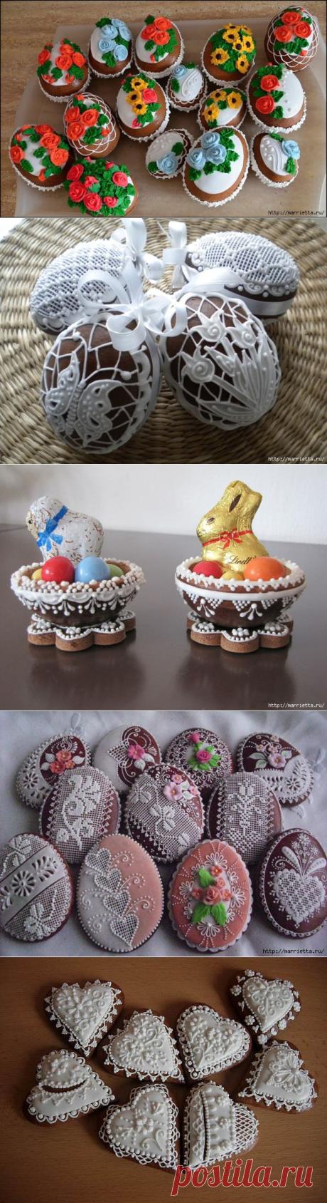 Пасхальные пряники. Красота и рецепт.