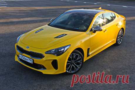 Мечта таксиста: Kia Stinger | DmitryCD | Яндекс Дзен