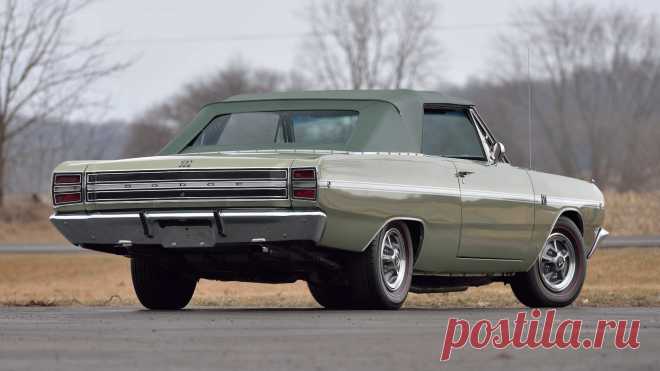 1968 Dodge Dart GTS кабриолет | F46 / Indy 2019