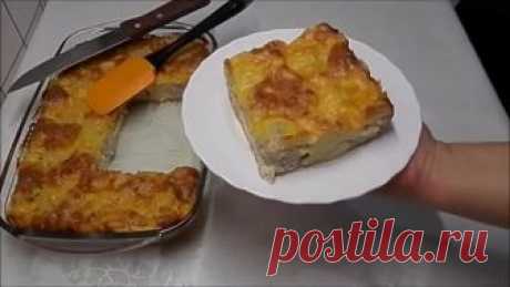 04:03 Пирог с фрикадельками. Рецепт заливного пирога с мясом. Несладкие пироги.