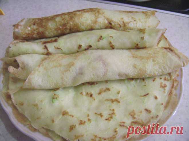 Кабачковые блинчики.