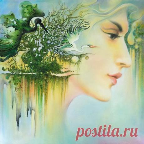 Я укрою тебя в любовь ...Польская художница Anna Ewa Miarczynska