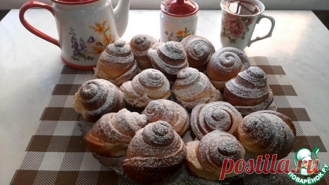 Воздушные домашние булочки Кулинарный рецепт