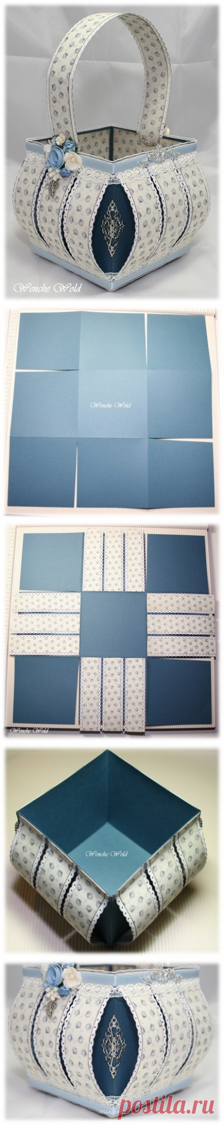 Скрап-корзиночка