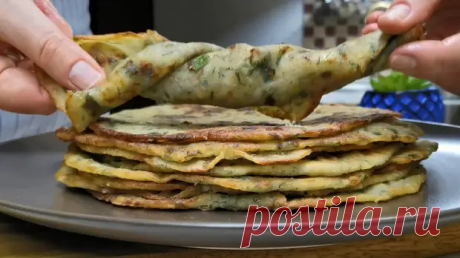 Самые ленивые и самые тонкие Кутабы из картошки на скорую руку - Будет вкусно - Медиаплатформа МирТесен