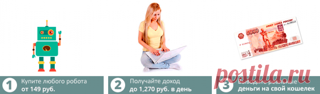 Robot Cash - Заработай на роботах!