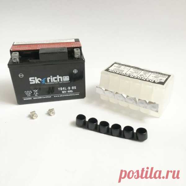 Аккумулятор SKYRICH (электролит) YВ4L-В-ВS 12v4Ah
