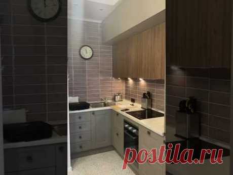 Дизайн интерьера однокомнатной квартиры #дизайн #design #furniture #interior #интерьер #кухня