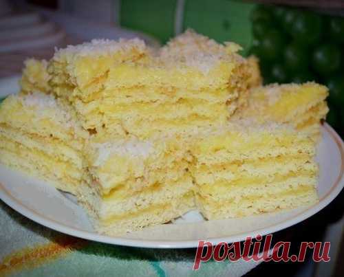 Торт рафаэлло. Мягкий и очень вкусный