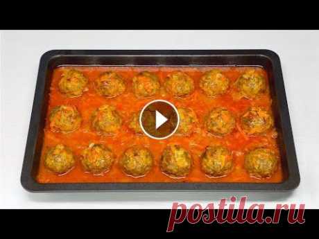 Нежные ТЕФТЕЛИ С РИСОМ В ДУХОВКЕ. Очень вкусно, быстро и сытно! Рецепт от Всегда Вкусно! Тефтели с рисом в духовке приготовить совсем несложно. Сделайте ароматный овощной соус, фарш приправьте специями, тщательно перемешайте, добавьте рис ...