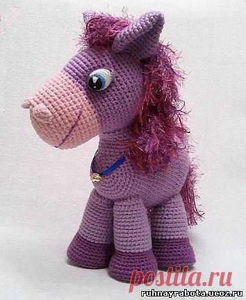 Пони. далее.. - ВЯЗАННЫЕ ИГРУШКИ (КРЮЧОК) - ВЯЗАННОЕ ЦАРСТВО - Каталог рубрик - Я Сама!