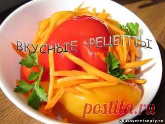 Простой рецепт приготовления вкусных соленых болгарских перцев. Такие квашеные перцы особенно понравятся тем, кто очень любит бочковые овощи