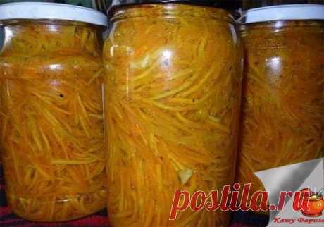 Морковь по корейски на зиму
