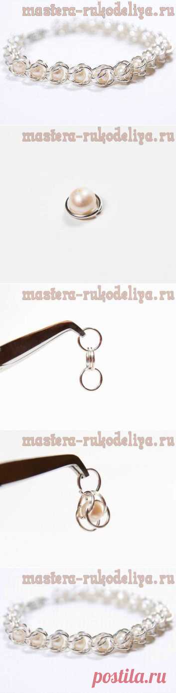 Мастера рукоделия - рукоделие для дома. Бесплатные мастер-классы, фото и видео уроки - Мастер-класс по сборке бижутерии: Браслет в кольчужной технике