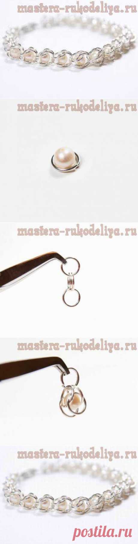 Мастера рукоделия - рукоделие для дома. Бесплатные мастер-классы, фото и видео уроки - Мастер-класс по сборке бижутерии: Браслет в кольчужной технике