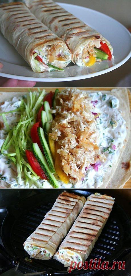 ОЧЕНЬ ВКУСНАЯ ДОМАШНЯЯ ШАУРМА - Быстрая и простая в приготовлении! | Банк кулинарных рецептов