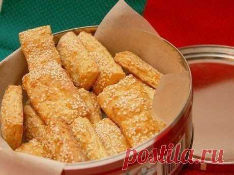 Печенье с плавленым сыром